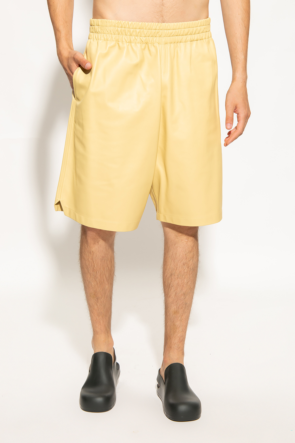 Bottega Veneta Leather shorts | Men's Clothing | Vitkac